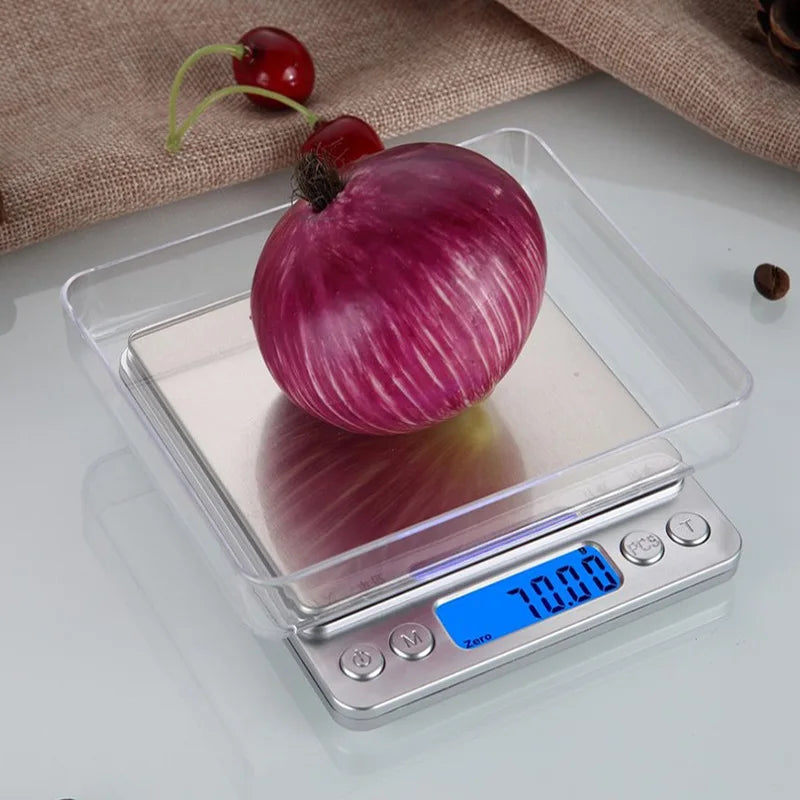 3000G 0.1G Electronic Scale LCD Display Mini Digital Jewelry 3Kg Weighing Scale Kitchen Scales Balance